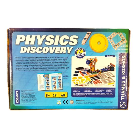Thames & Kosmos Physics Discovery Science Kit 14 Models STEM Toy NEW Sealed - Picture 2 of 7